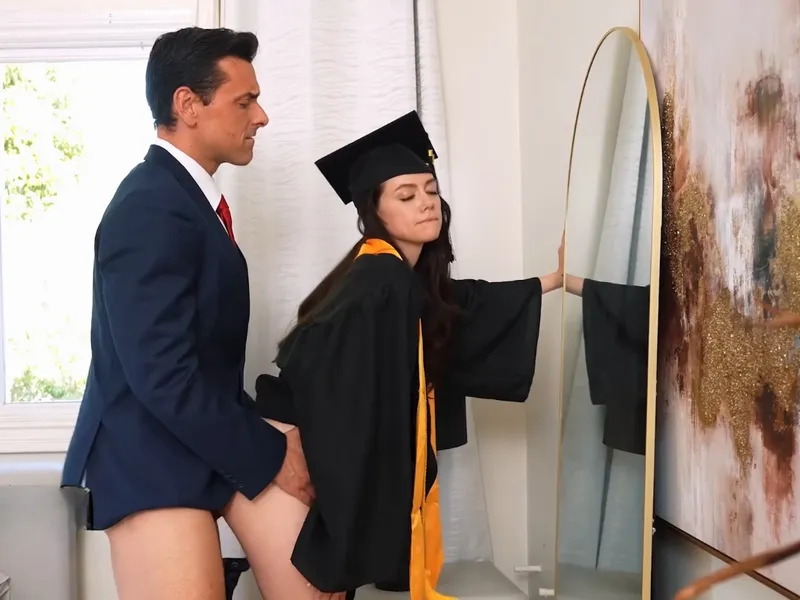 Cha dượng doggy trân châu sữa chua rớt đầy sàn